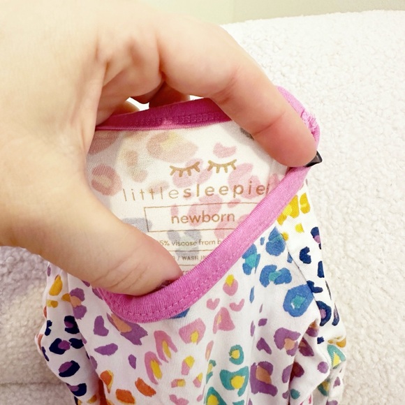 Little sleepys rainbow leopard print - Picture 2 of 3